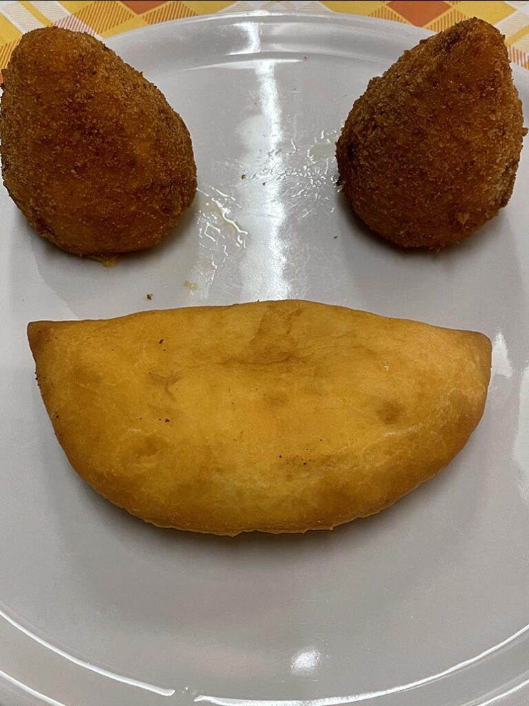 Arancini e pitone